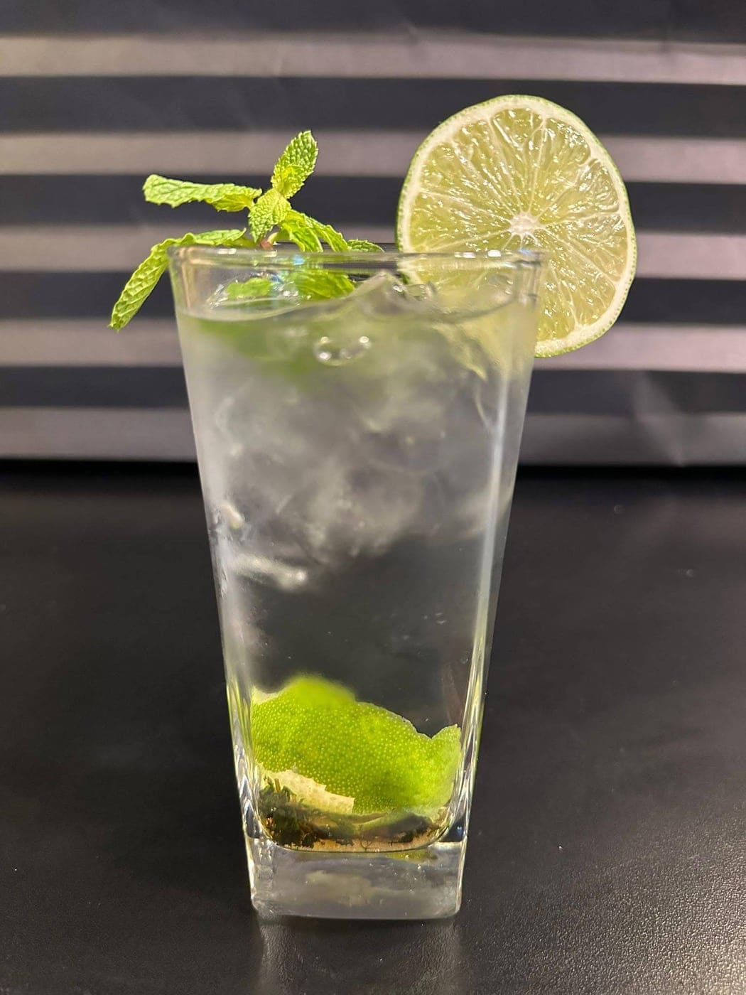 Mojito with fresh mint
