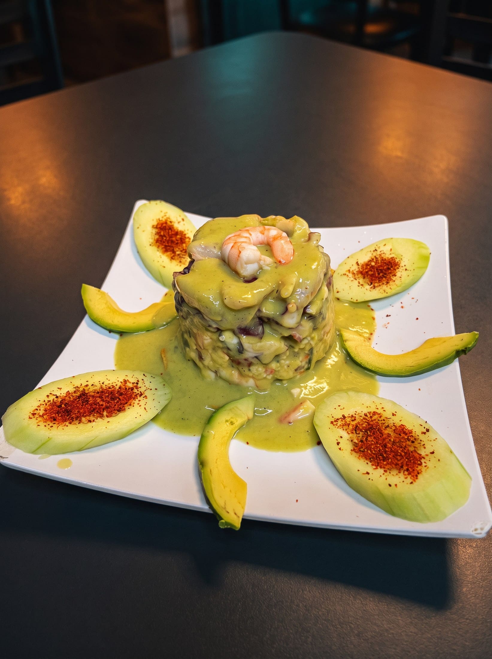 Torre de aguachile verde