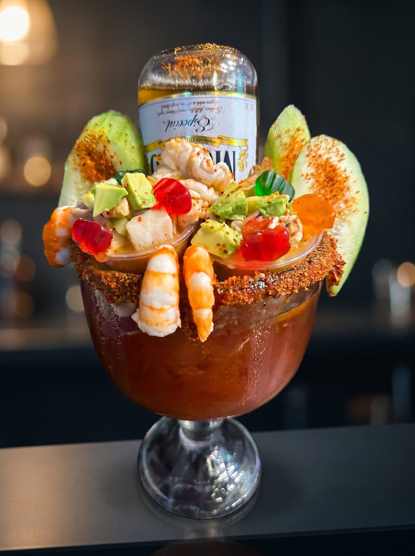 Michelada Preparada